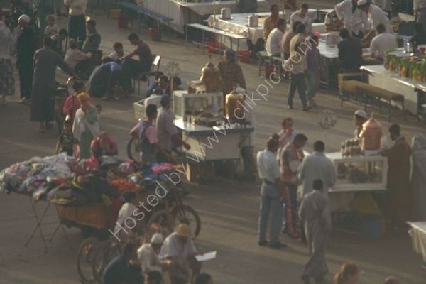 Food Stalls, Place Jemaa el-Fna, Marrakech